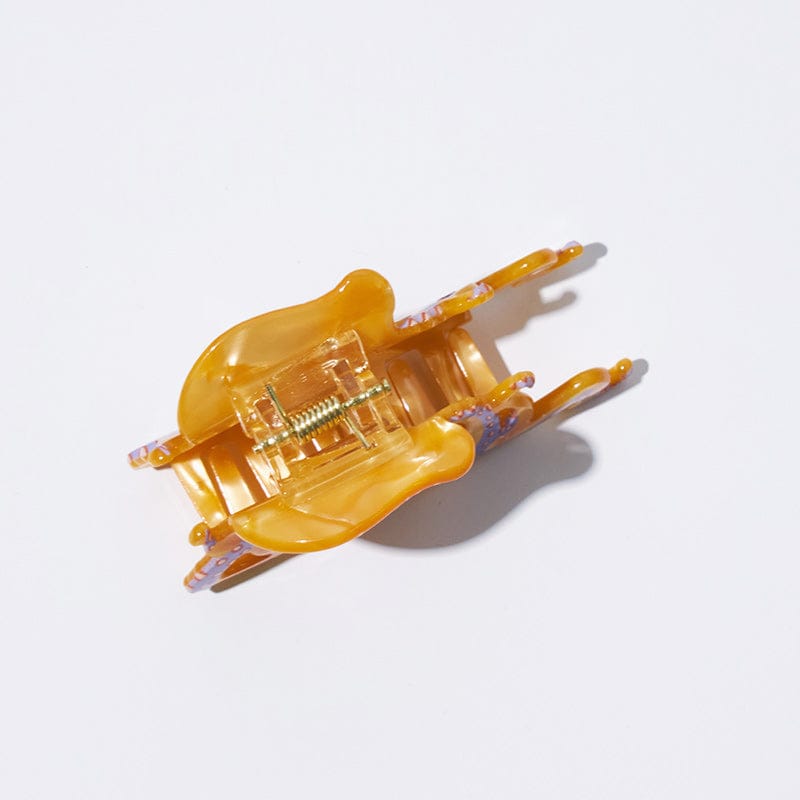 Orange Octopus Hair Claw Clips | NueShiny