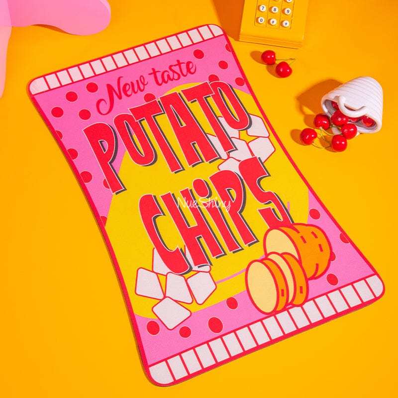 Potato Chips Innovative Quick Dry Bath Mat丨NueShiny- Free Shipping