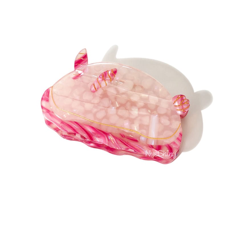 Medium Sea Hare Slug Hair Claw Clips  NueShiny