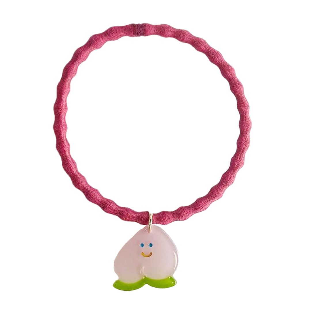 Peach Hair Scrunchie  | NueShiny & CLOUDY YUJIE