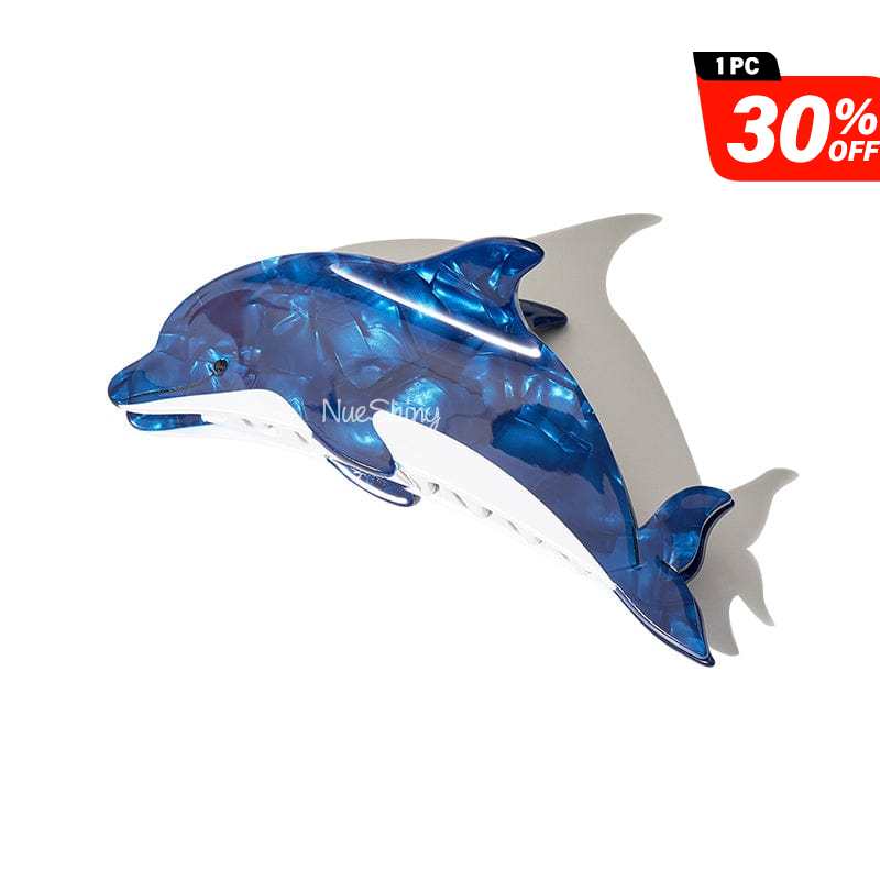 Jumbo Dolphin Hair Claw Clips | NueShiny