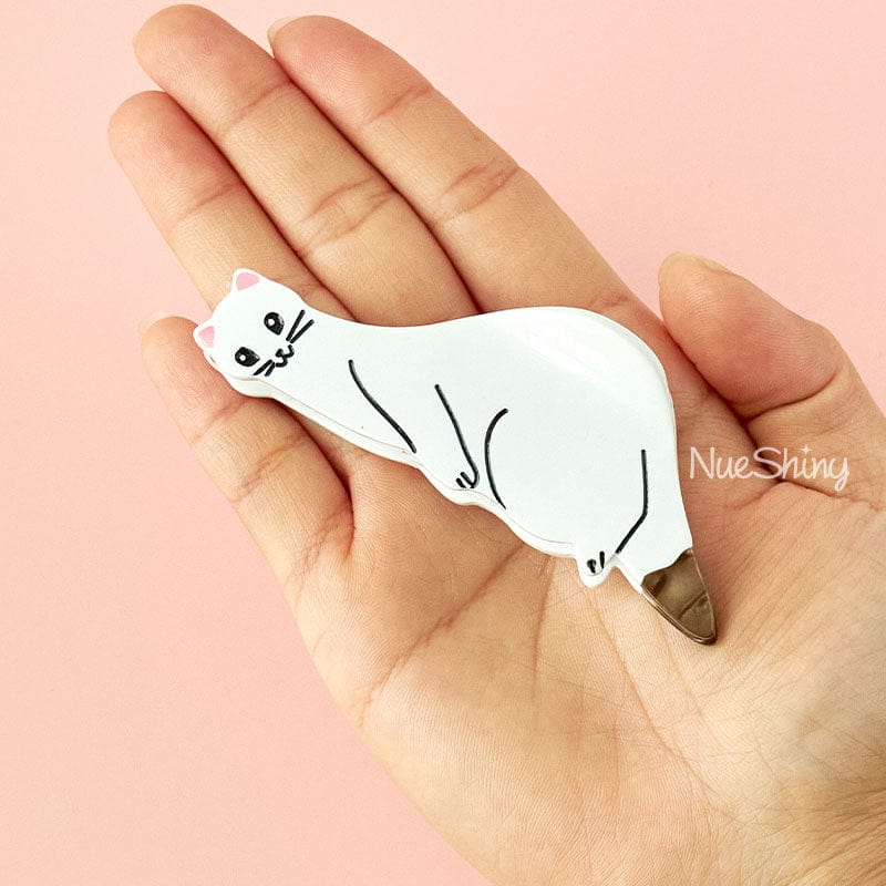 Medium Siberian Ermine Hair Claw Clips丨NueShiny