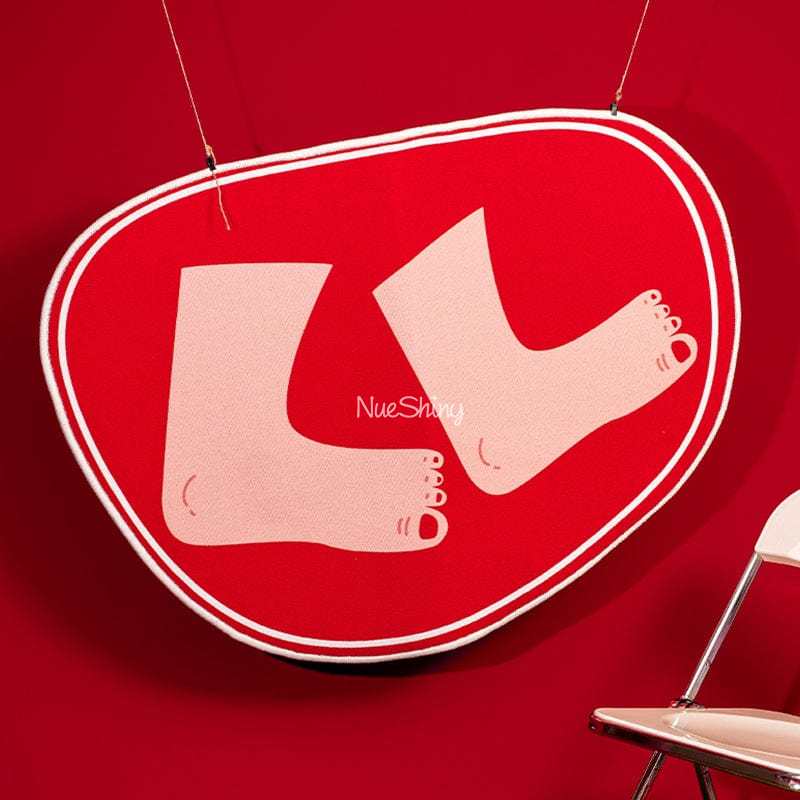 Unique Design Red Get Naked Bath Rug丨NueShiny- Free Shipping