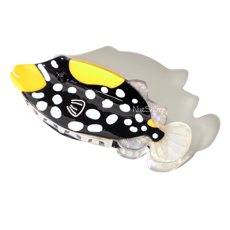 Medium Clown Triggerfish Hair Claw Clips | NueShiny