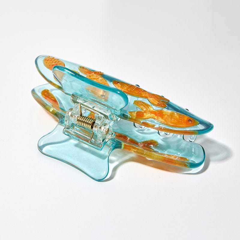 Large Vivid Goldfish Ocean Series Hair Claw丨NueShiny