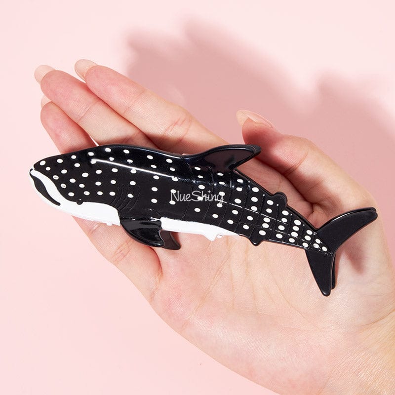 Jumbo Whale Shark Hair Claw Ocean Series Hair Claw Clips丨NueShiny