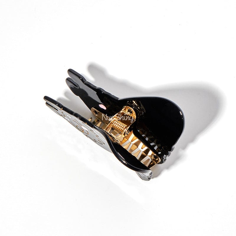 Black German Shepherd Dog Hair Claw NueShiny