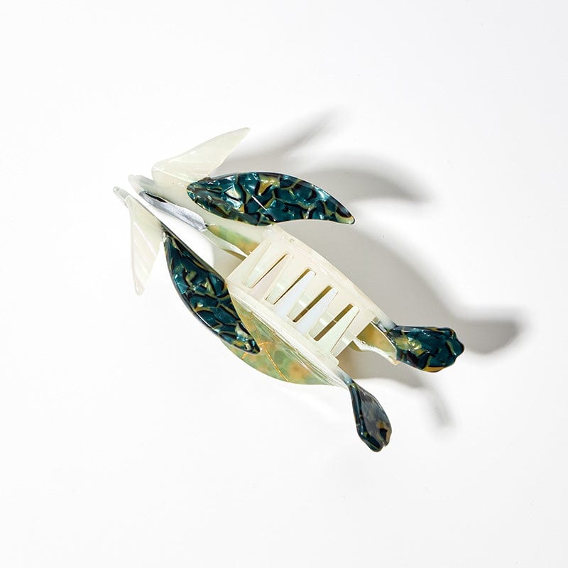 Jumbo Green Sea Turtle Hair Claw丨NueShiny