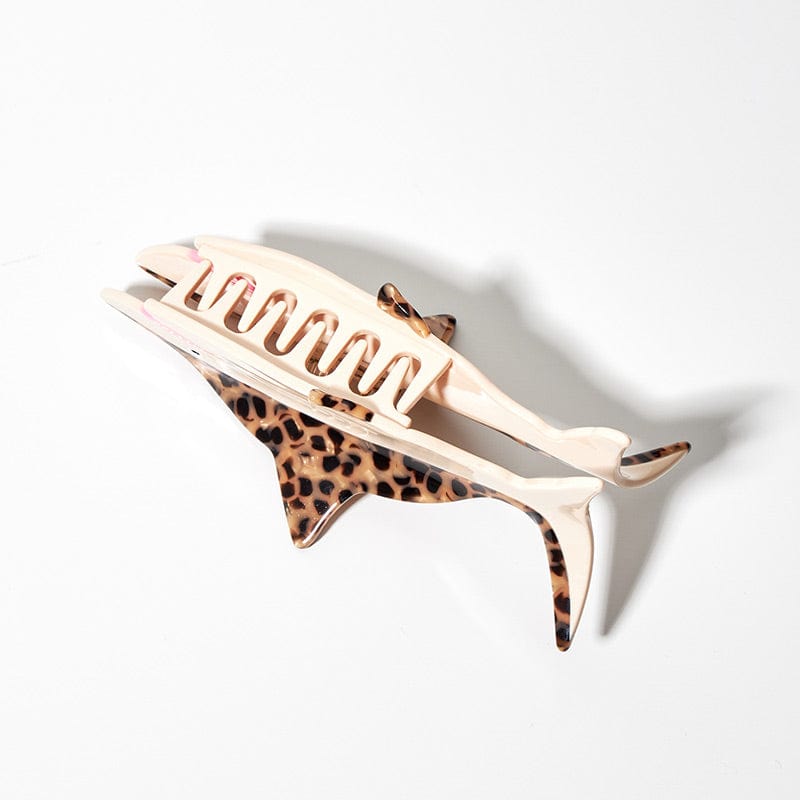 Jumbo Tortoiseshell Shark Hair Claw丨NueShiny