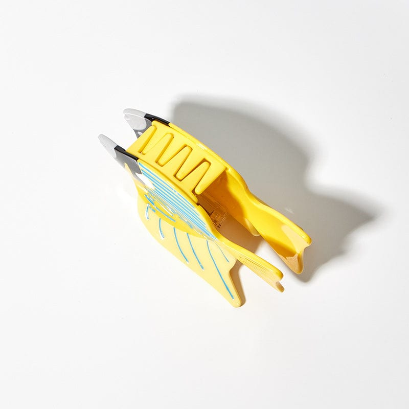 Jumbo Yellow Fish Hair Claw丨NueShiny