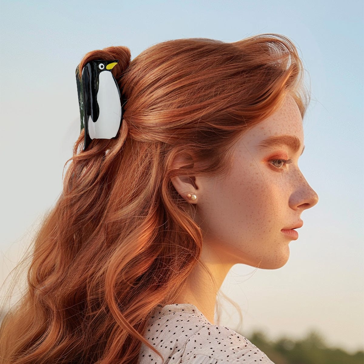 Jumbo Penguin Hair Claw丨NueShiny