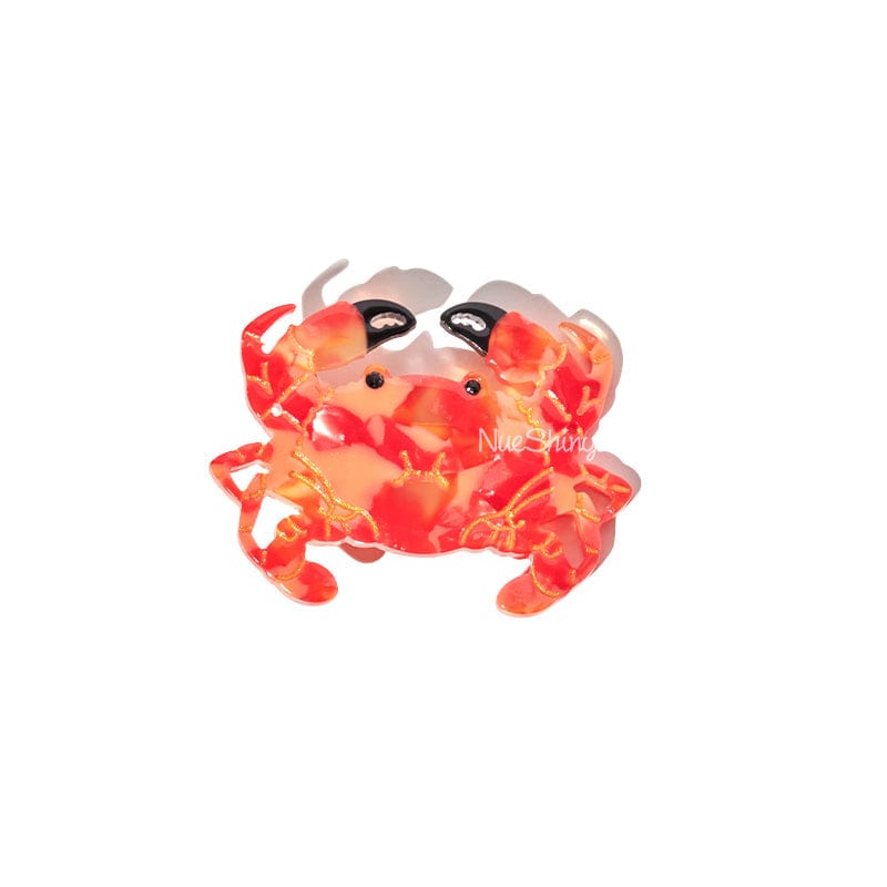 Mini Red Crab Side Clip | NueShiny