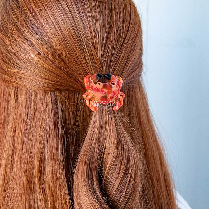 Mini Red Crab Side Clip | NueShiny