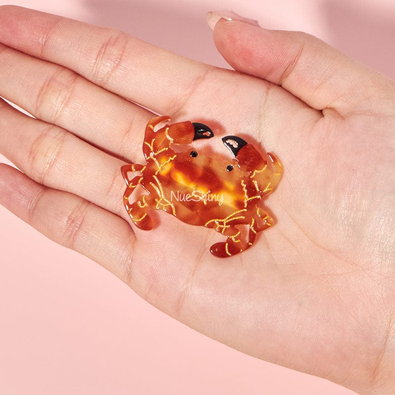 Mini Caramel Crab Side Clip | NueShiny