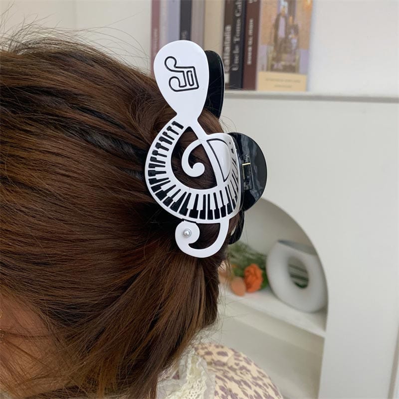 Large Musical Note Hair Claw | NueShiny&BubblesClub