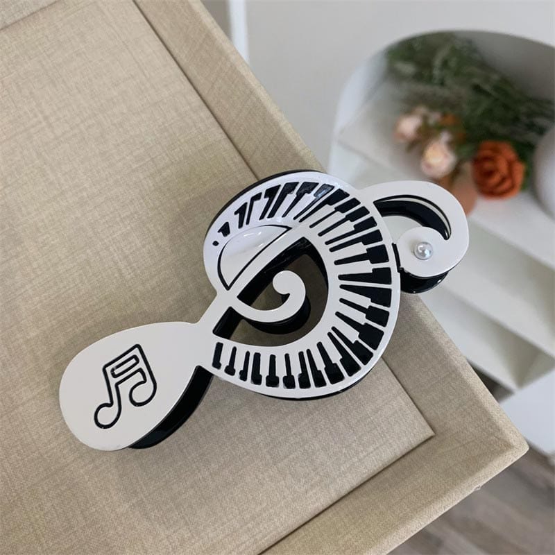 Large Musical Note Hair Claw Clips| NueShiny&BubblesClub