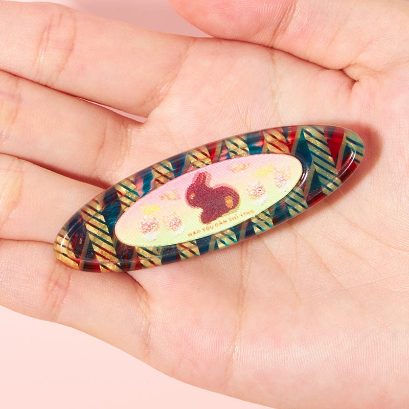 Small Mushroom Rabbit Hair Clip | NueShiny & MÃO TÓU DÀN SHÌ YĨNG