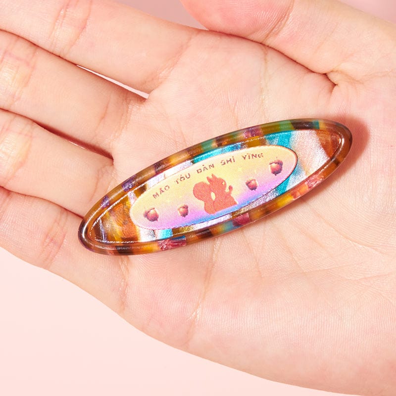Small Bohemian Squirrel Side Clip | NueShiny & MÃO TÓU DÀN SHÌ YĨNG