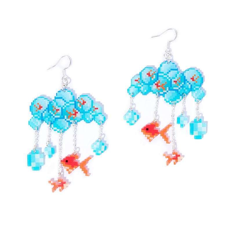 Goldfish Bubble Earrings丨NueShiny