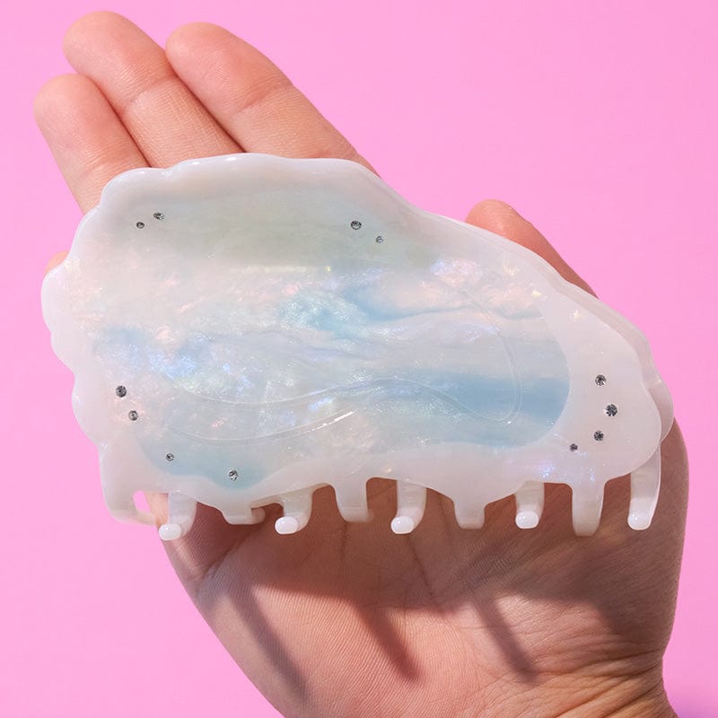 Large Blue Oyster Hair Claw Clips | NueShiny & Gia Gia