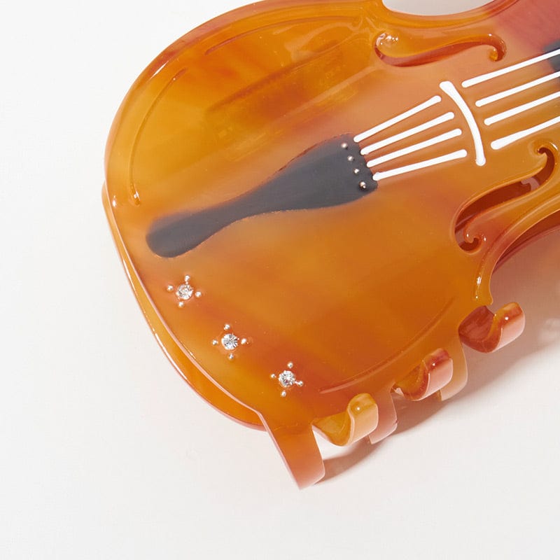Large Sunset Violin Hair Claw Clips| NueShiny&BubblesClub