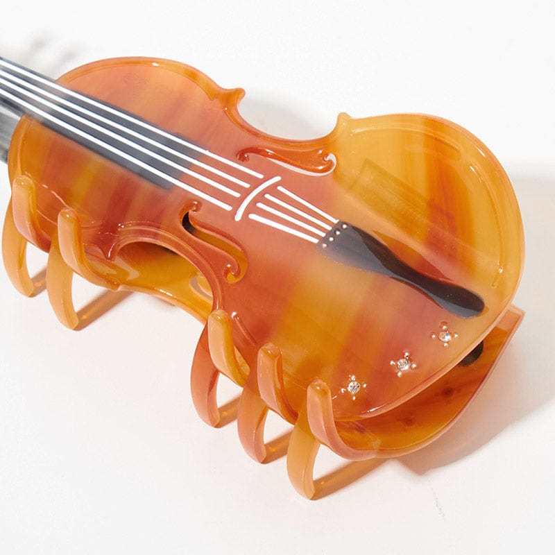 Large Sunset Violin Hair Claw Clips| NueShiny&BubblesClub