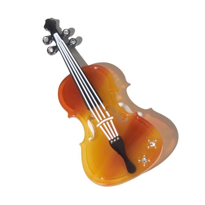 Small Sunset Violin Hair Clip | NueShiny&BubblesClub