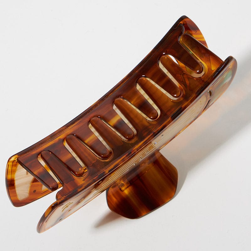 Large Amber Crane – Zither Hair Claw Clips| NueShiny&BubblesClub