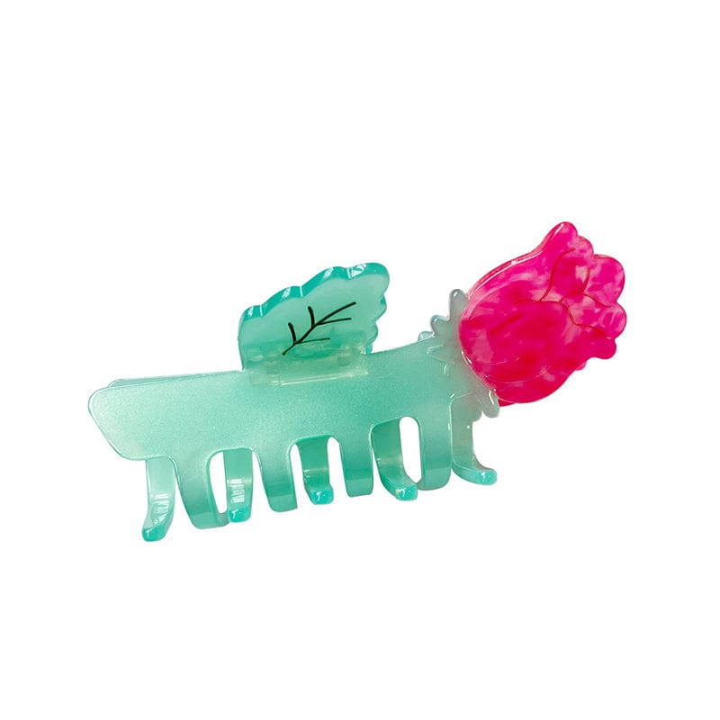 Medium Rose Hair Claw Clips | NueShiny & CLOUDY YUJIE