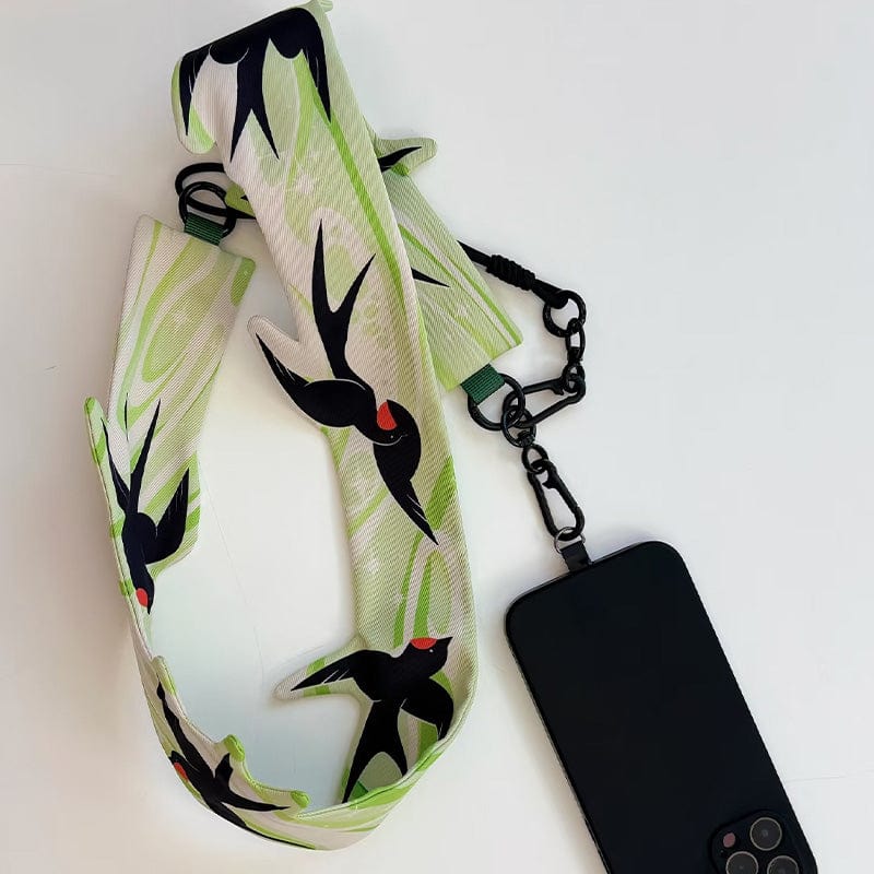 Swallow Crossbody Phone Strap | NueShiny & PIPIZU