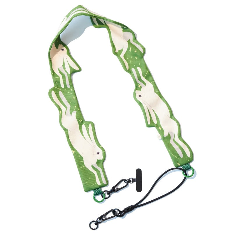 White Rabbit Crossbody Phone Strap | NueShiny & PIPIZU