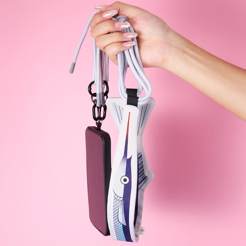 (🔥🔥Pre-Sale)Dried Hairtail Strips Crossbody Phone Strap | NueShiny & PIPIZU