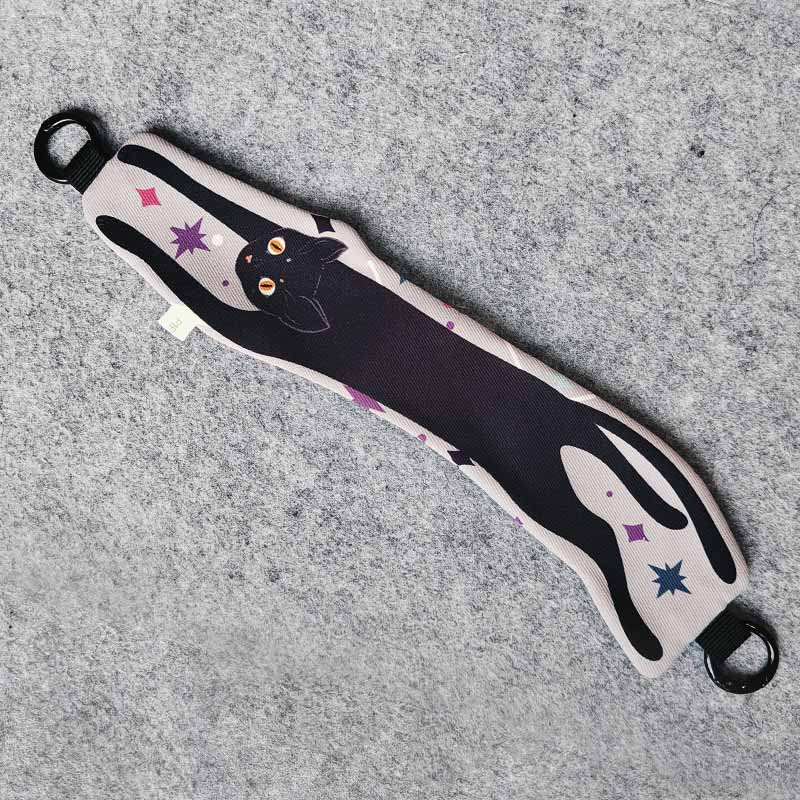 Black Cat Wrist Strap | NueShiny & PIPIZU