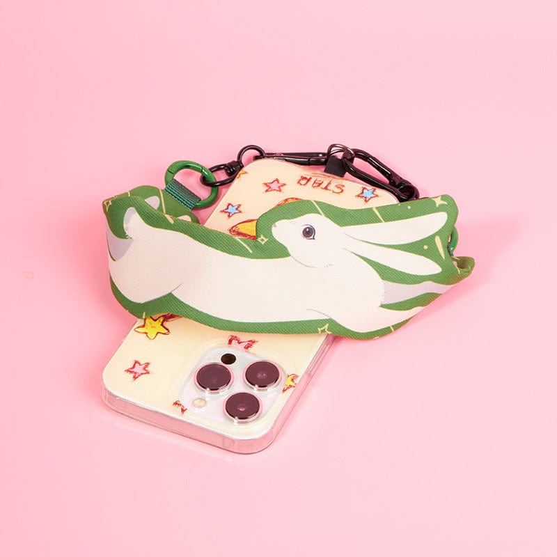 White Rabbit Wrist Strap | NueShiny & PIPIZU