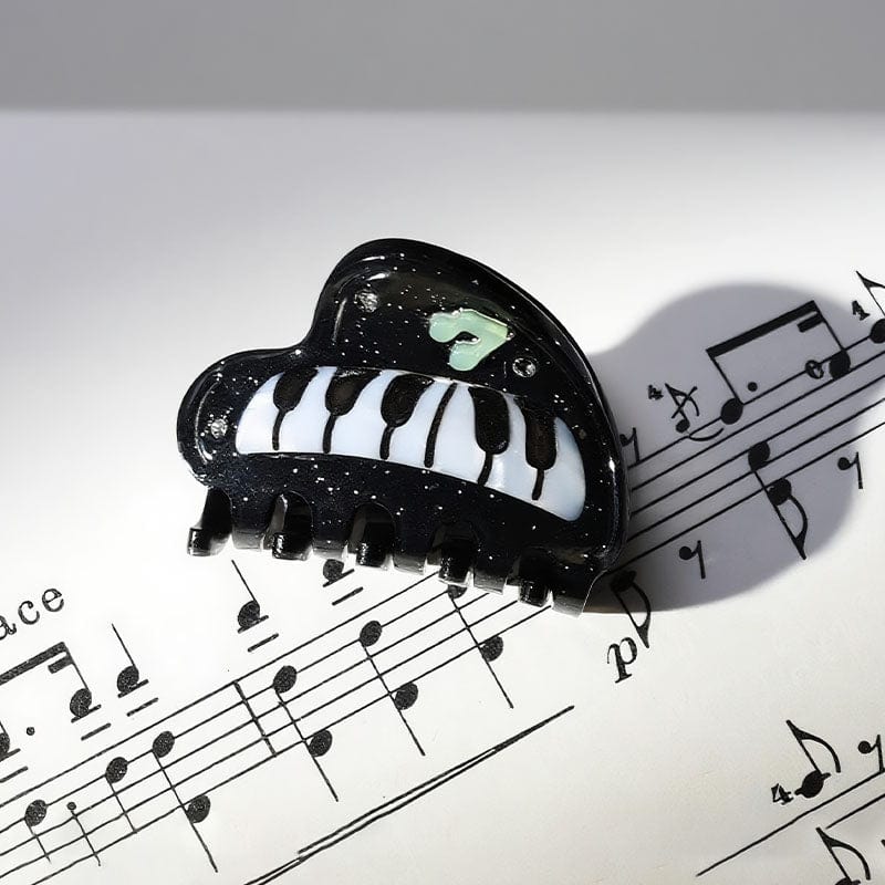 Piano Hair Claw Clips | NueShiny & BubblesClub