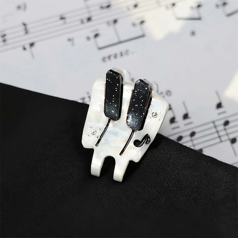 Piano Key Hair Claw Clips | NueShiny & BubblesClub