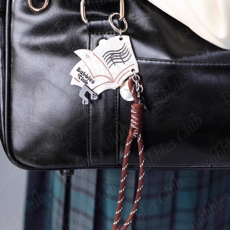 Large Sheet Music Bag Charm  | NueShiny & BubblesClub