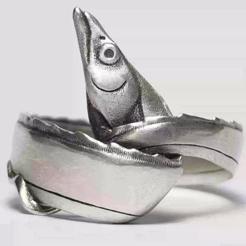 Silver Ribbonfish Ring | NueShiny & XUANBAKA