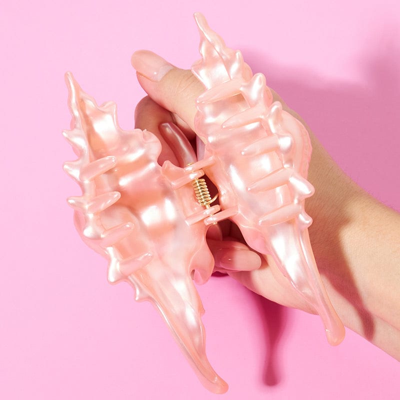 New Process Pink Conch Hair Claw Clips | NueShiny&BurningMoon