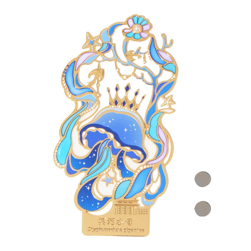 LIMITED EDITION Luminous Jellyfish Dual-Use Bookmark & Magnet | NueShiny&Natural History Museum of China