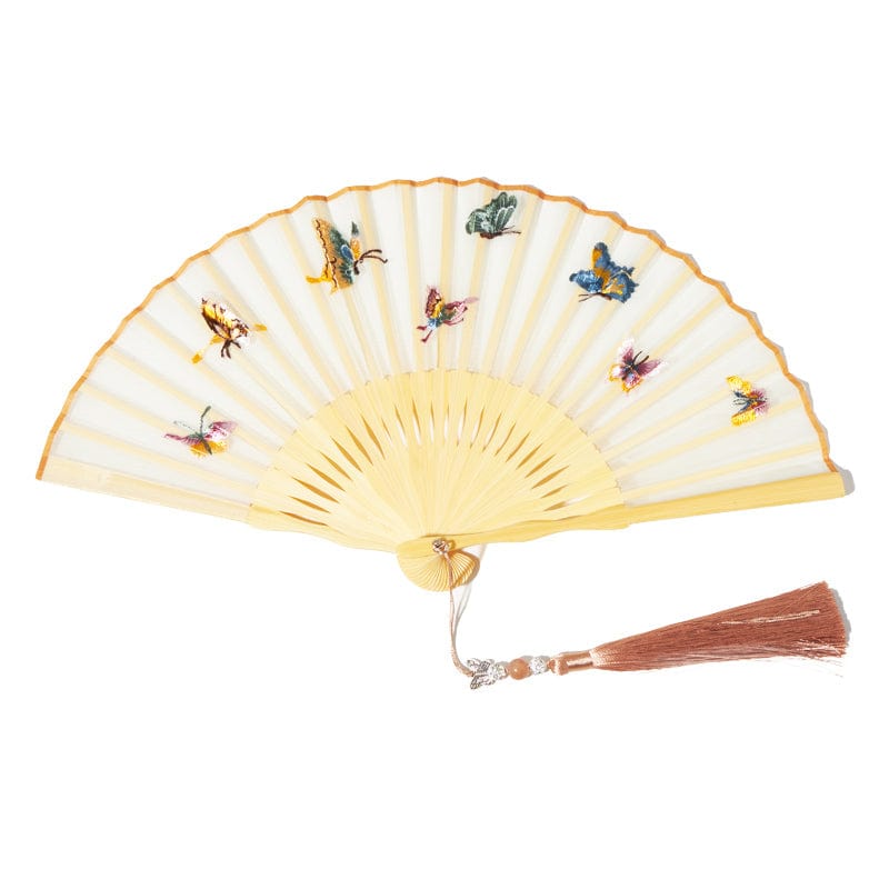 Butterfly Double-Sided Suzhou Embroidery Fan｜NuShiny×Suzhou Lao Chang Meng