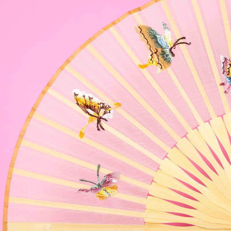 Butterfly Double-Sided Suzhou Embroidery Fan｜NuShiny×Suzhou Lao Chang Meng