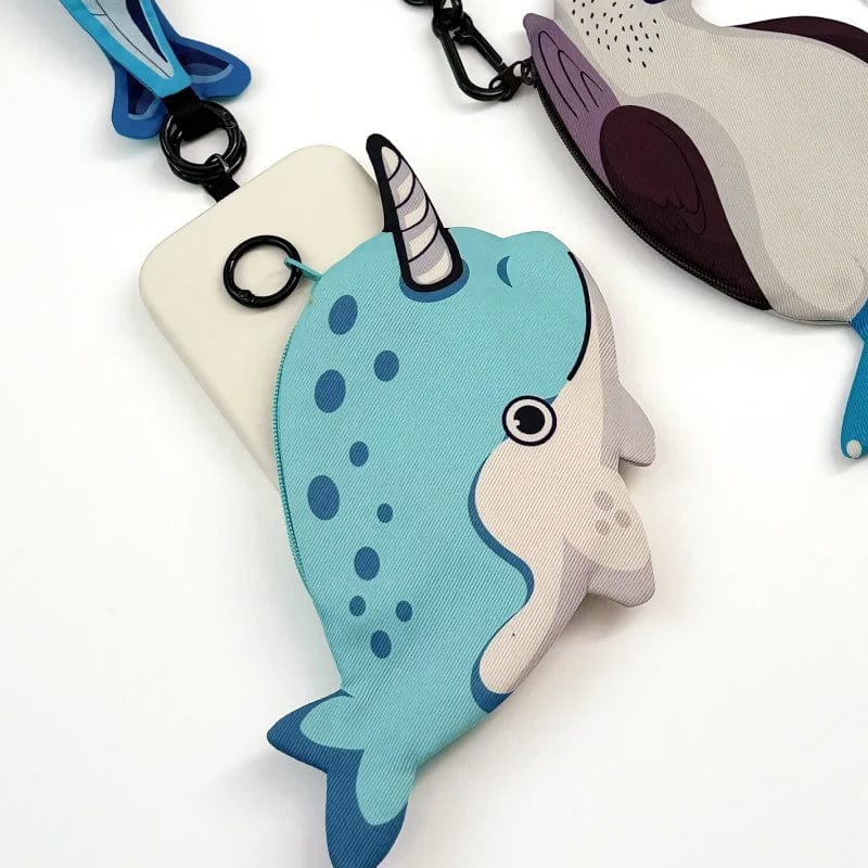 Cute Narwhal Card Case| NueShiny & PIPIZU