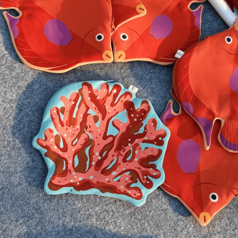 Coral Card Case | NueShiny & PIPIZU