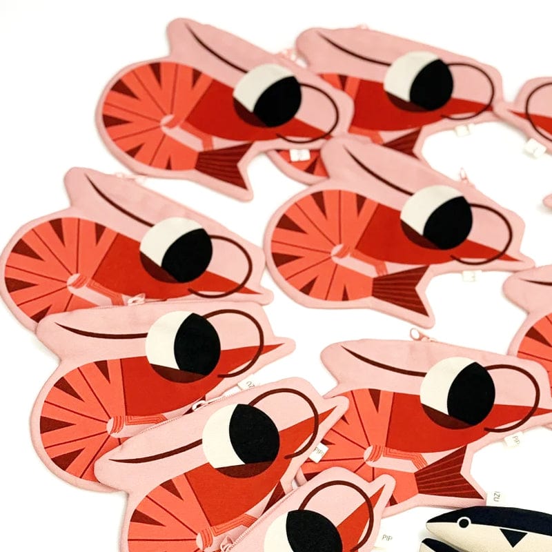 Shrimp Earphone Case | NueShiny & PIPIZU
