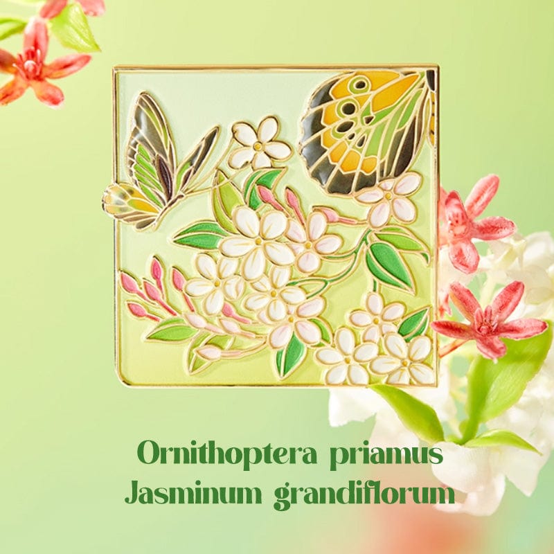 Glow-in-the-Dark Tropical Butterfly Fridge Magnets 4-Pack | NueShiny&Natural History Museum of China