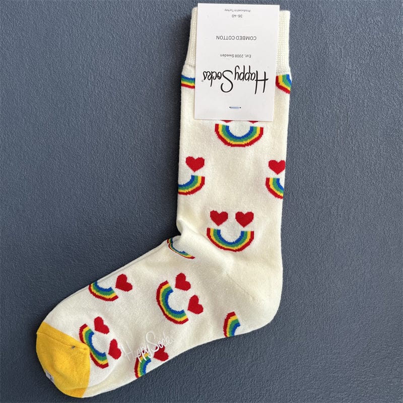 One Pair Of Rainbow Socks | NueShiny