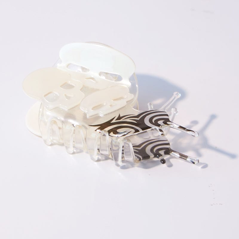 Snail Skeleton Hair Claw Clips | NueShiny & Strangefruit
