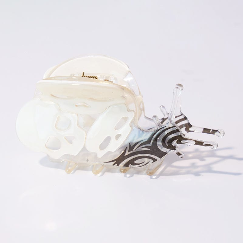 Snail Skeleton Hair Claw Clips | NueShiny & Strangefruit