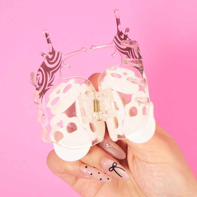 Snail Skeleton Hair Claw Clips | NueShiny & Strangefruit
